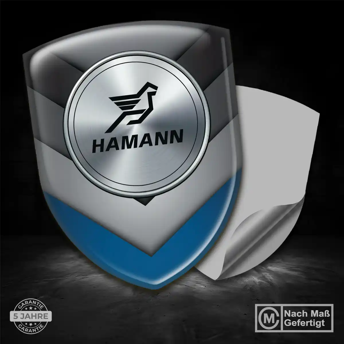 Hamann Emblem Aufkleber Wappen Auto Markenedition