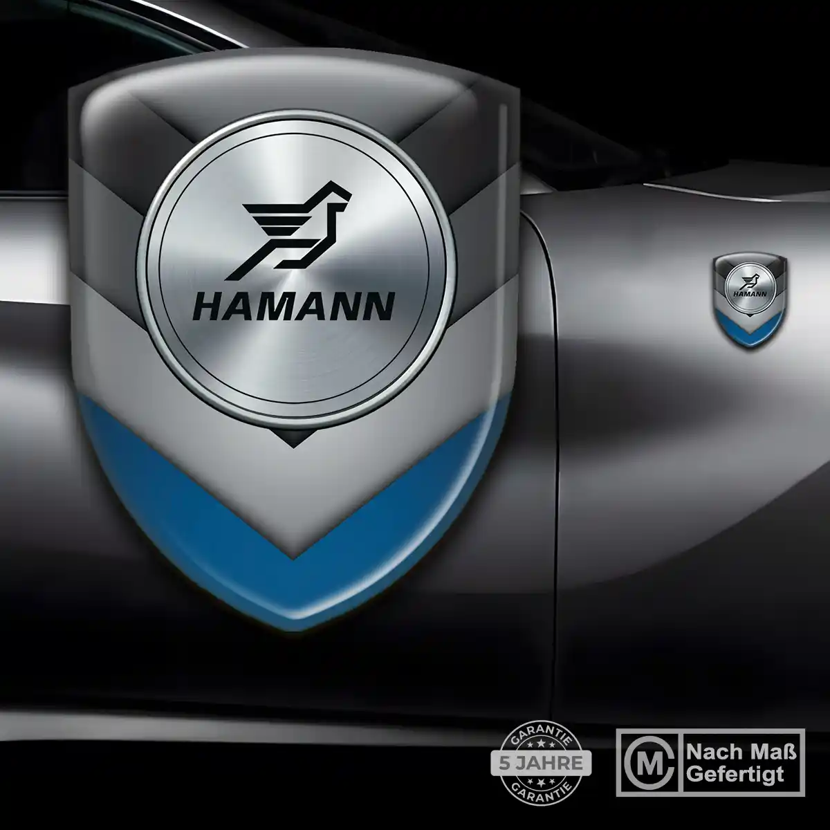 Hamann Emblem Aufkleber Wappen Auto Markenedition