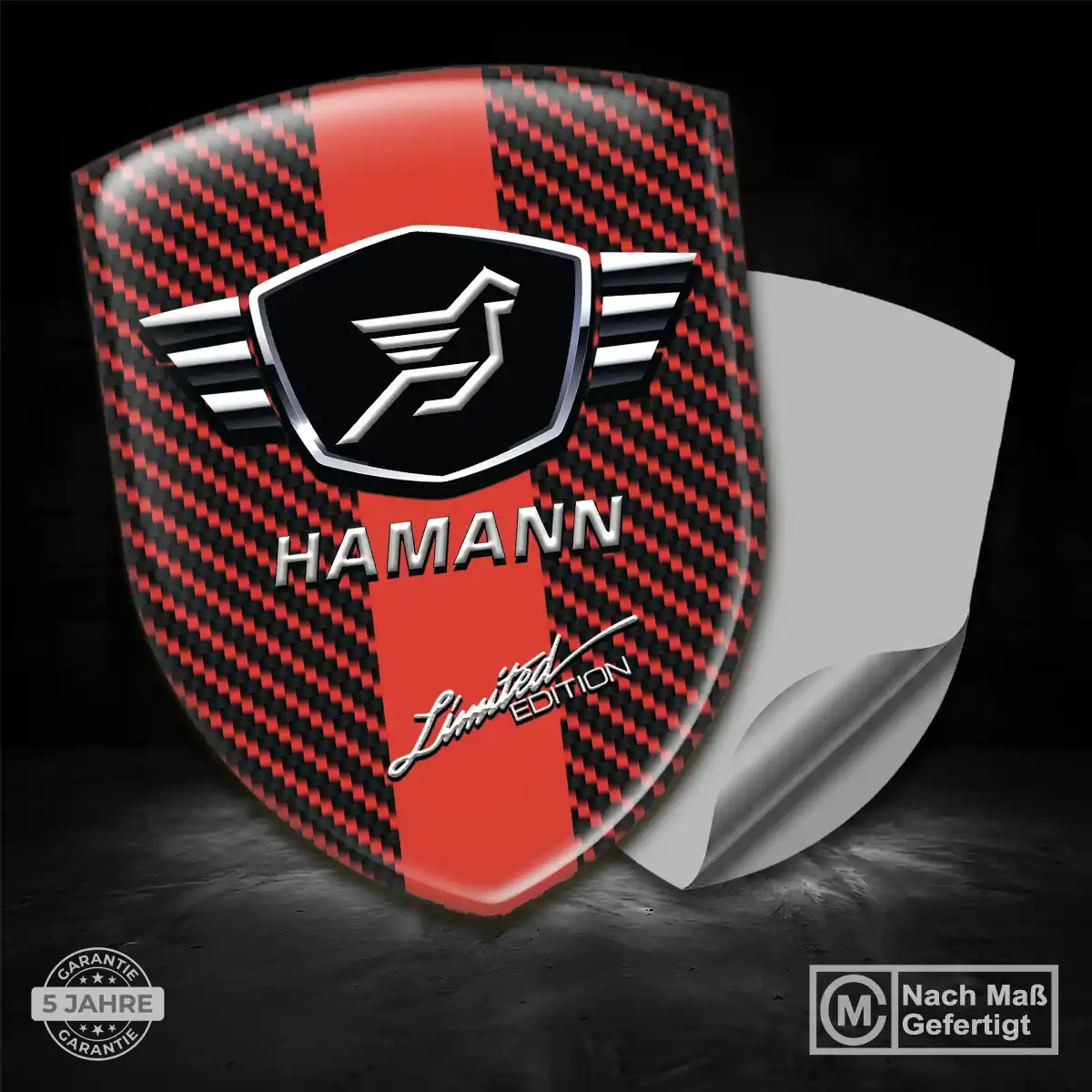 Hamann Emblem Aufkleber Wappen Auto Modernes Design