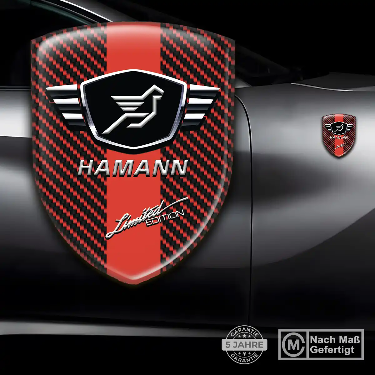 Hamann Emblem Aufkleber Wappen Auto Modernes Design