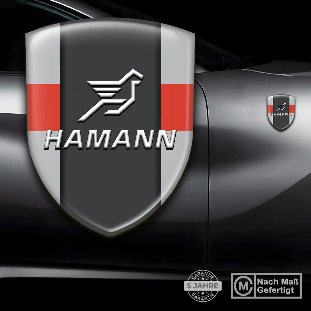 Hamann Emblem Aufkleber Wappen Auto Tuningfahrzeug
