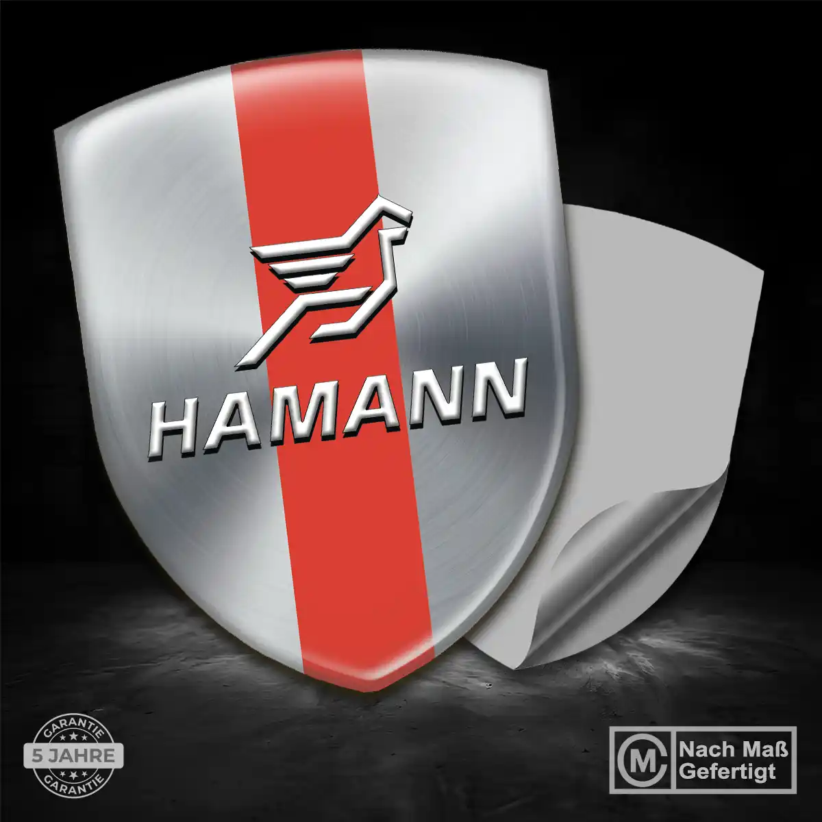 Hamann Emblem Aufkleber Wappen Überzeugende Qualität