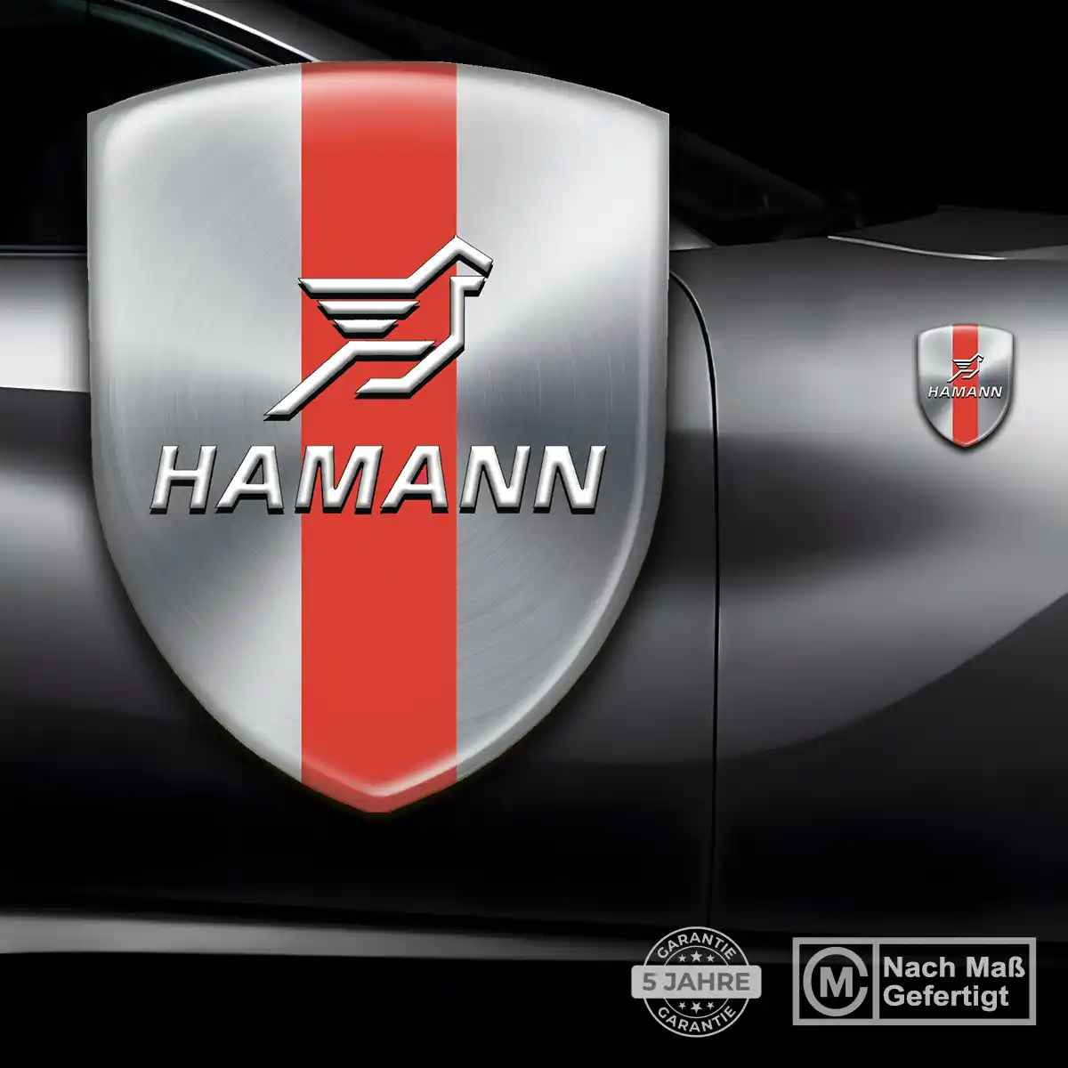 Hamann Emblem Aufkleber Wappen Überzeugende Qualität