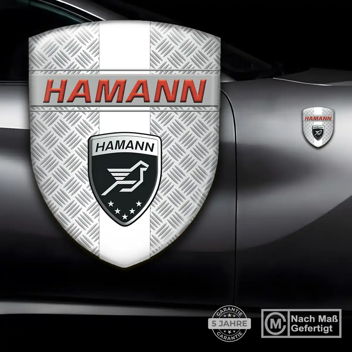 Hamann Emblem Aufkleber Wappen Erstklassige Qualität
