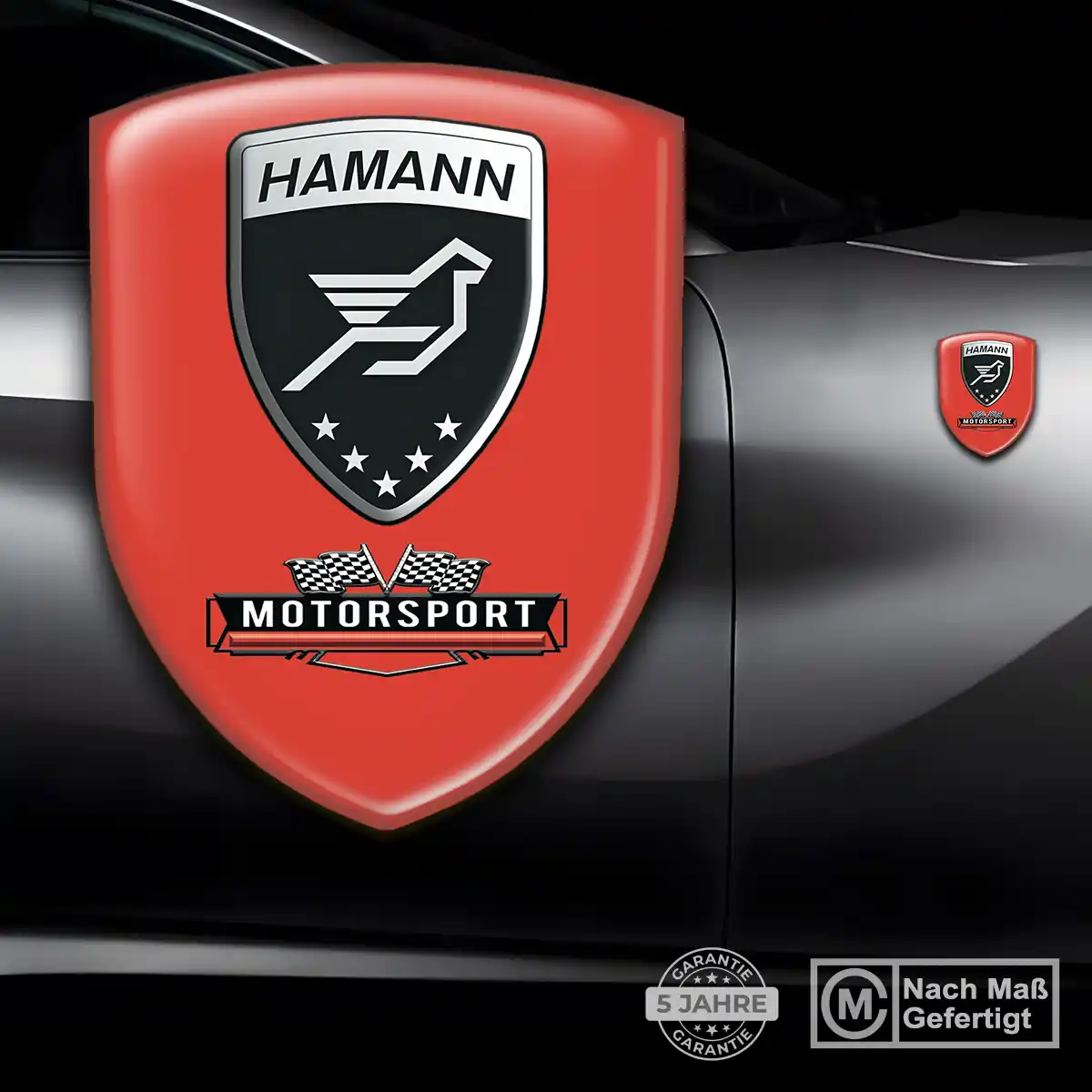 Hamann Emblem Aufkleber Wappen Exterieurdesign