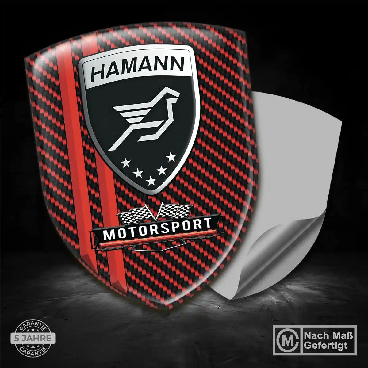 Hamann Emblem Aufkleber Wappen Limitierte Auflage