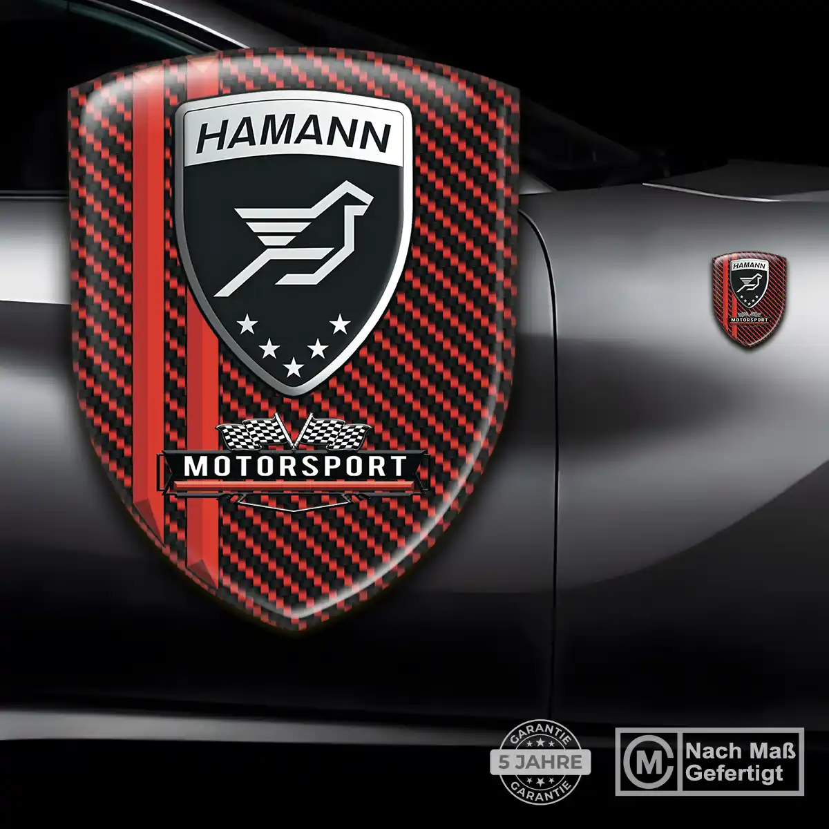 Hamann Emblem Aufkleber Wappen Limitierte Auflage