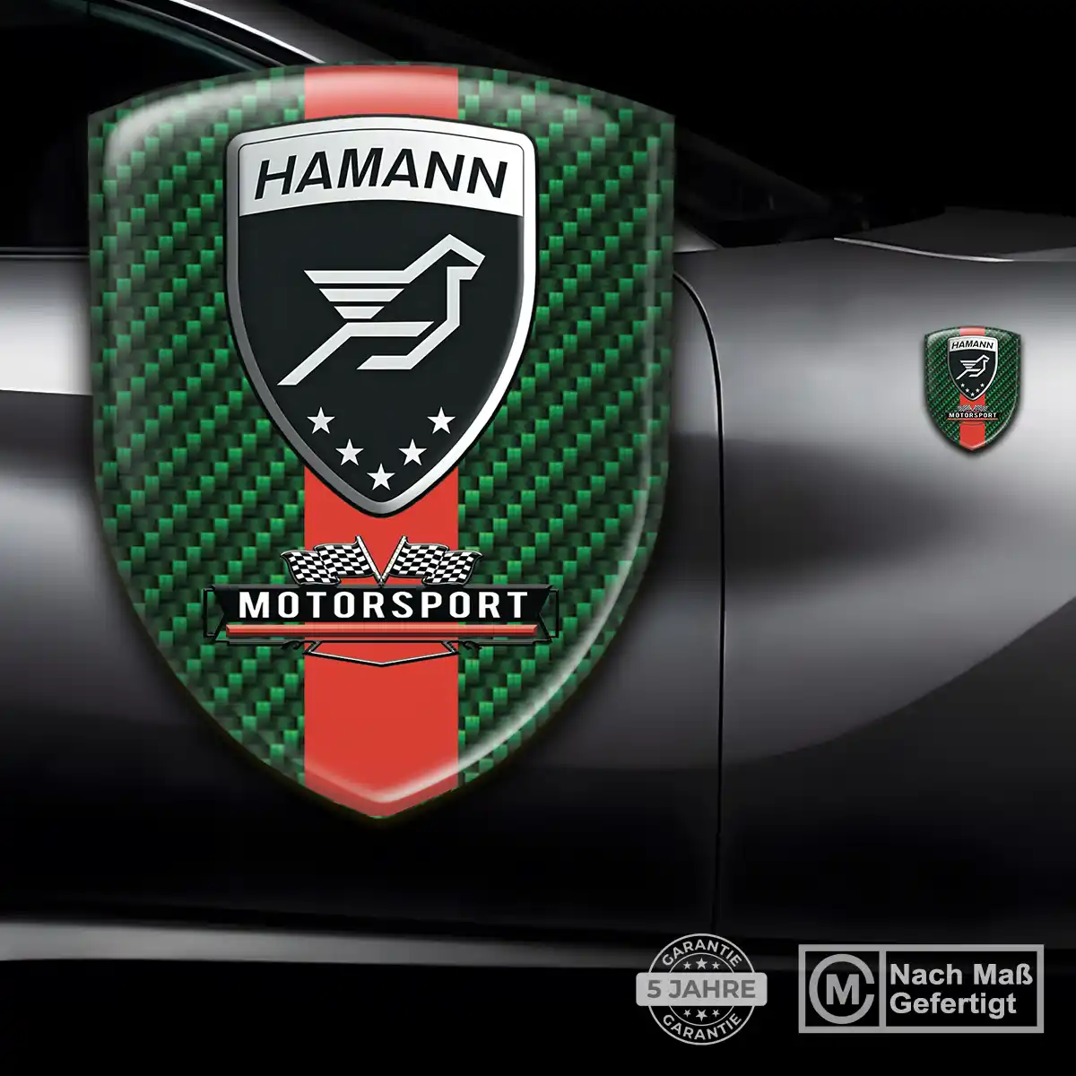 Hamann Emblem Aufkleber Wappen Luxus-Edition