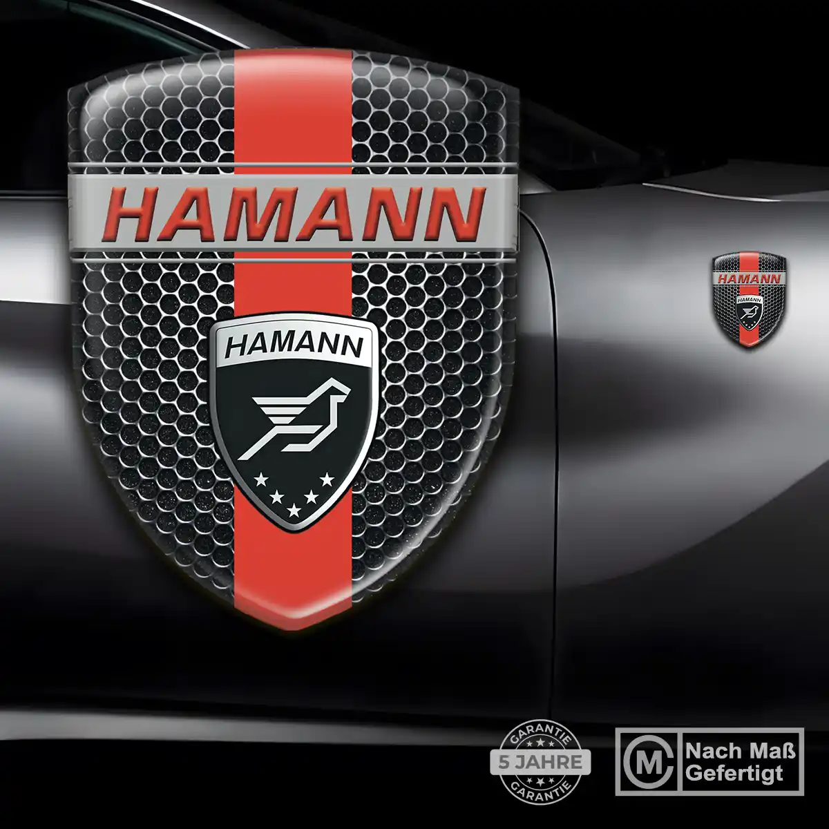 Hamann Emblem Aufkleber Wappen Markenedition