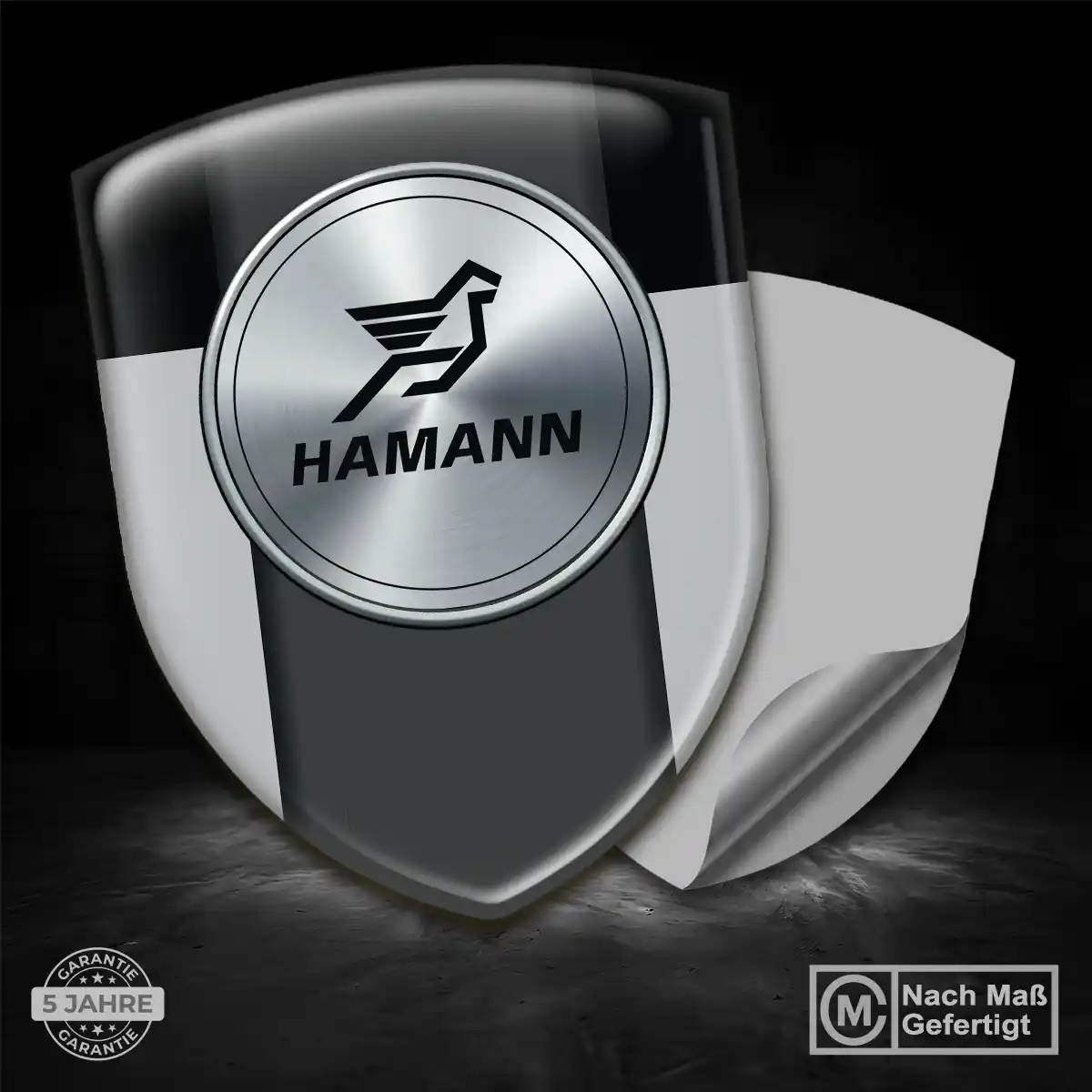Hamann Emblem Aufkleber Wappen Modernes Design