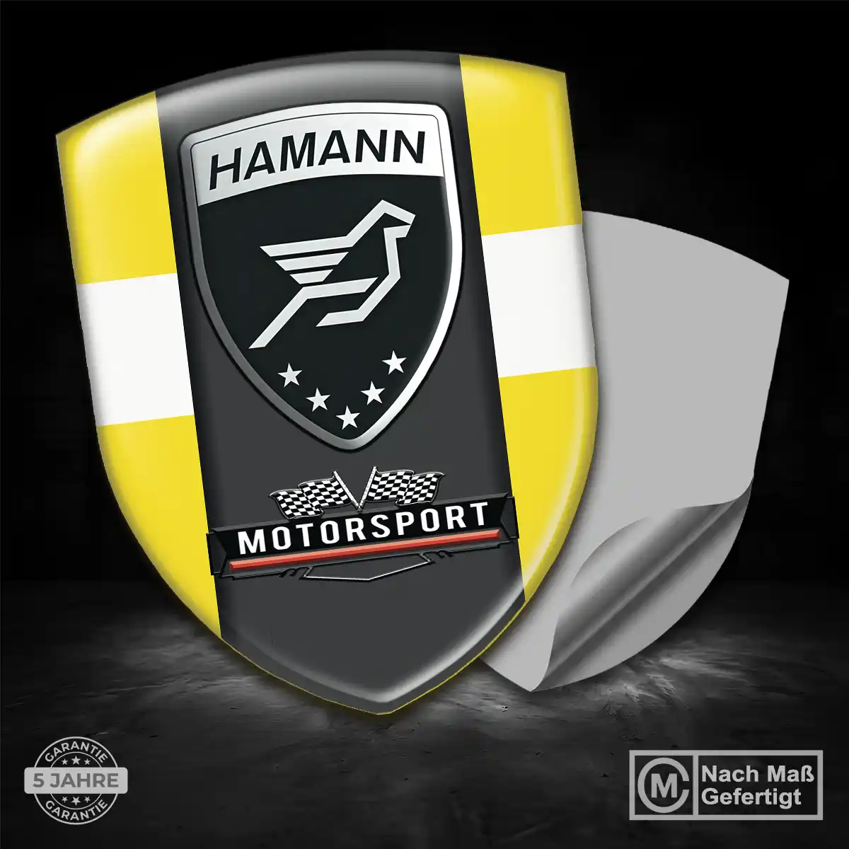 Hamann Emblem Aufkleber Wappen Spitzenqualität