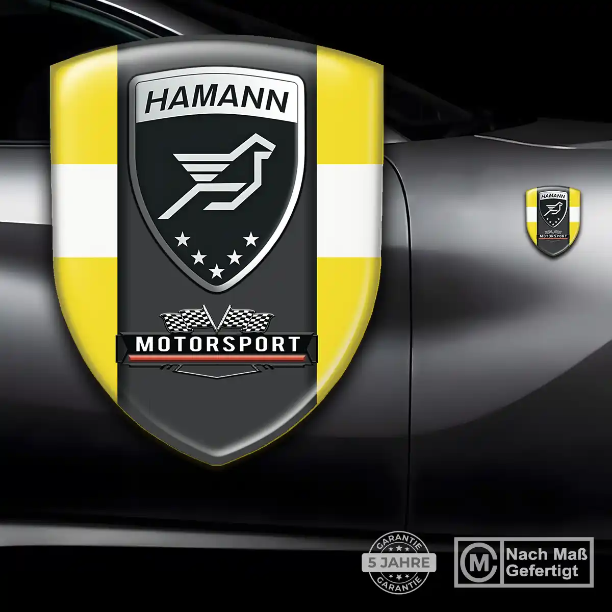 Hamann Emblem Aufkleber Wappen Spitzenqualität