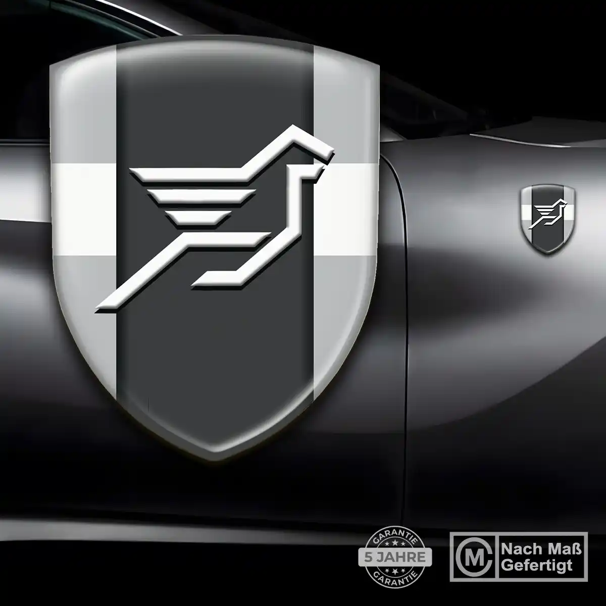 Hamann Emblem Aufkleber Wappen Tuningfahrzeug