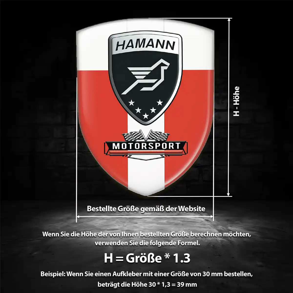 Hamann Emblem Auto Elegantes Design