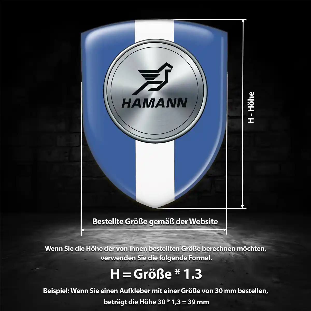 Hamann Emblem Auto Exterieurdesign