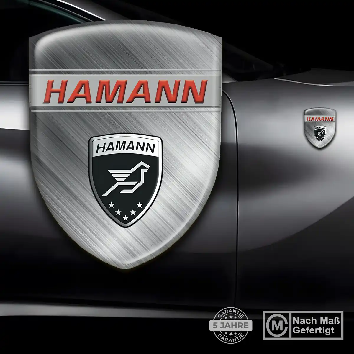 Hamann Emblem Auto Interieurdesign