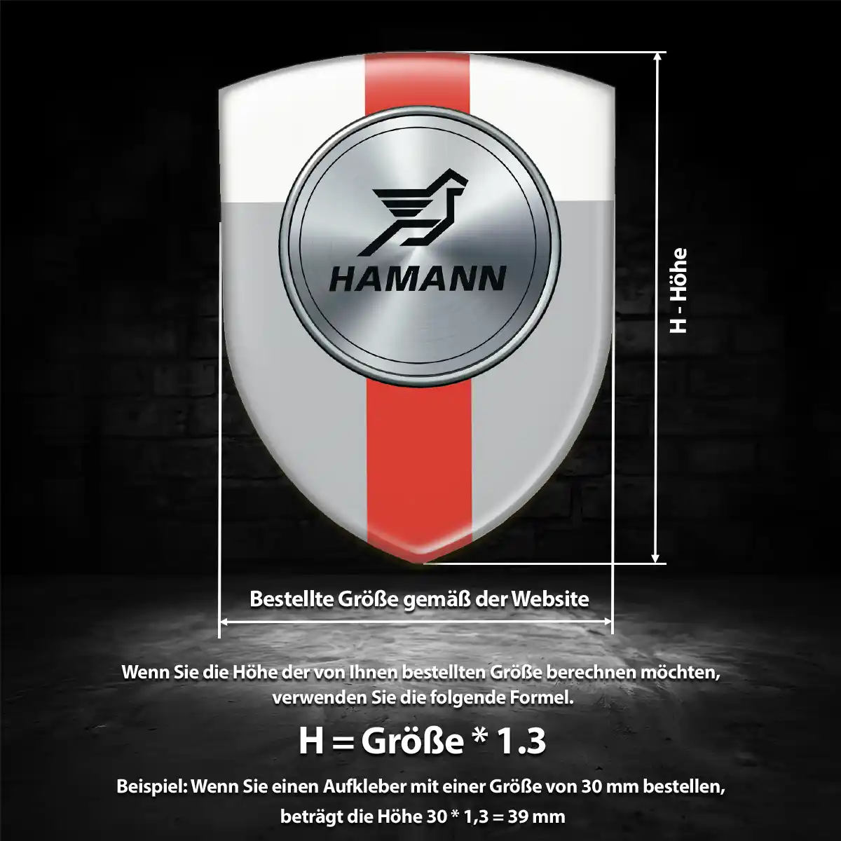 Hamann Emblem Auto Premium-Edition
