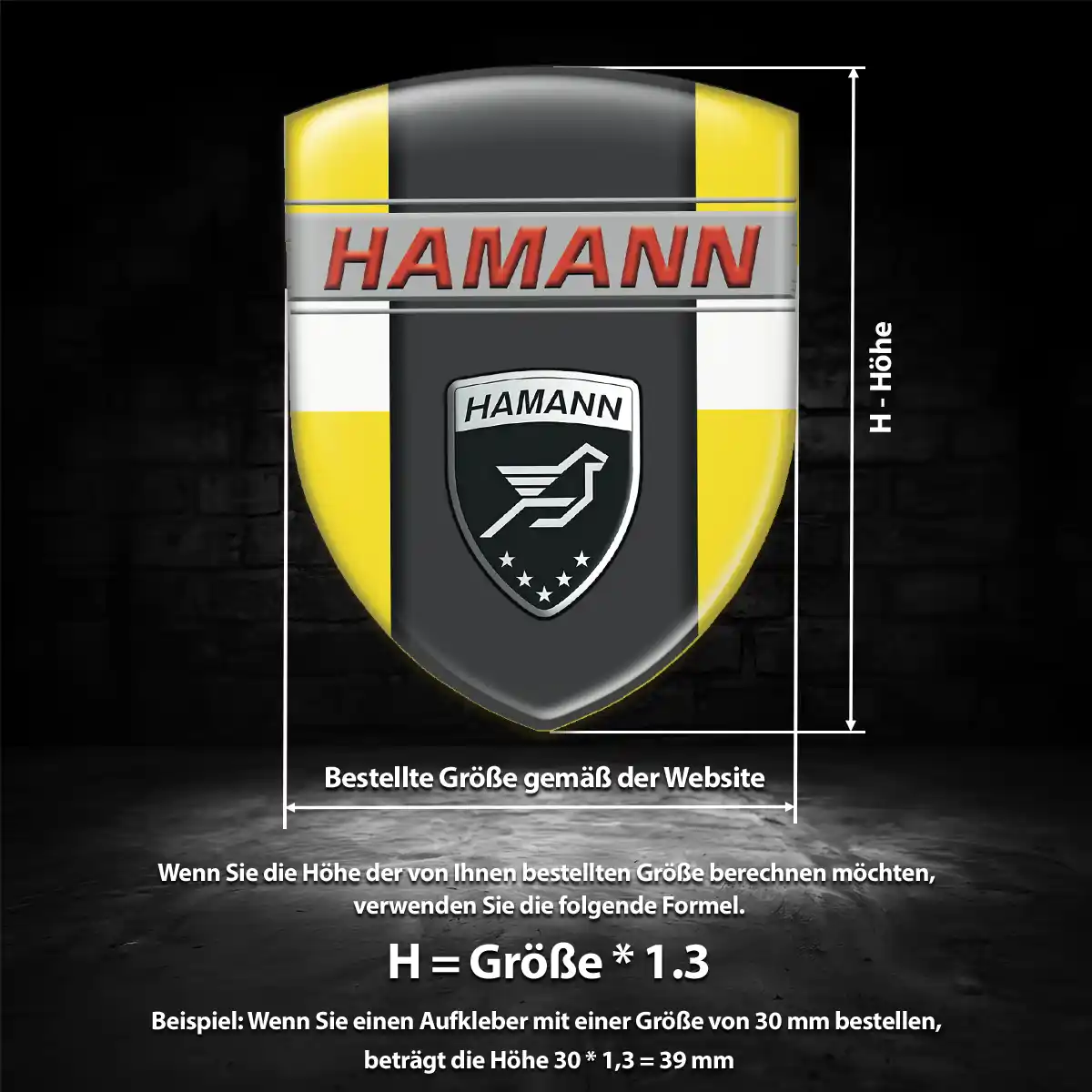 Hamann Emblem Auto Spitzenqualität