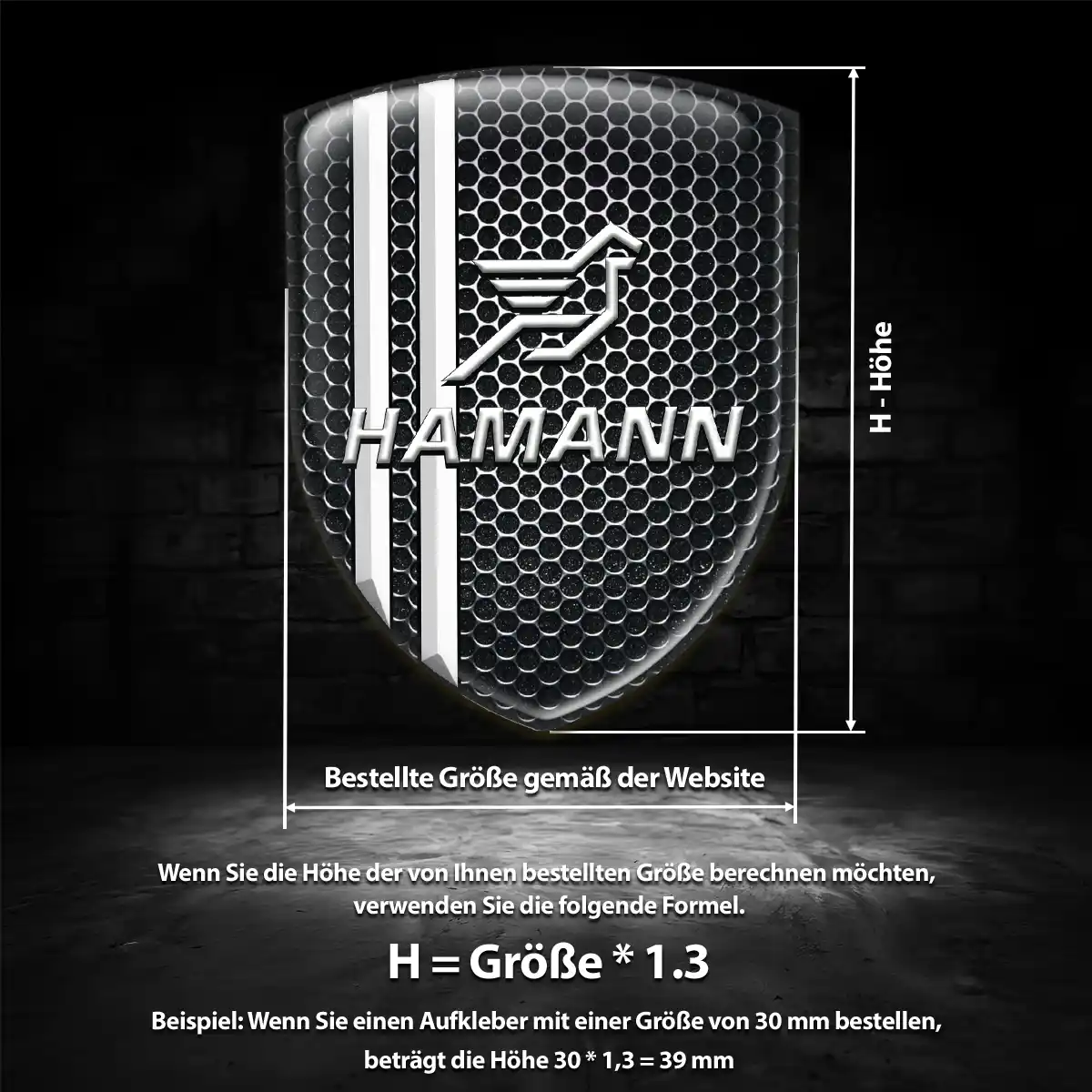 Hamann Emblem Auto Tuningfahrzeug