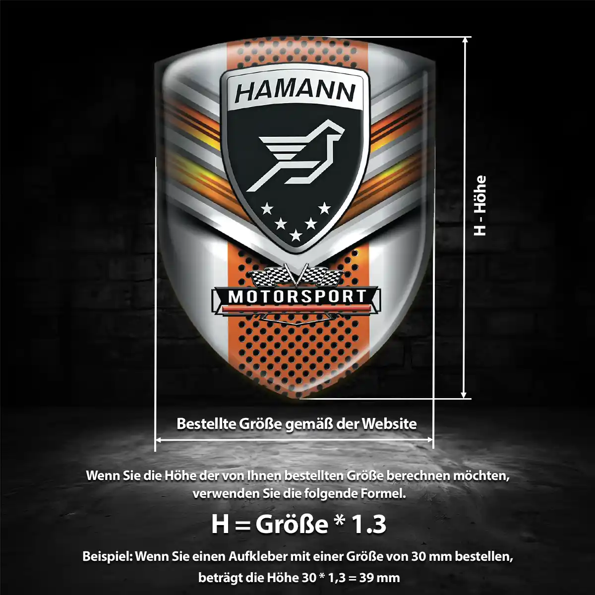 Hamann Emblem Überzeugende Qualität