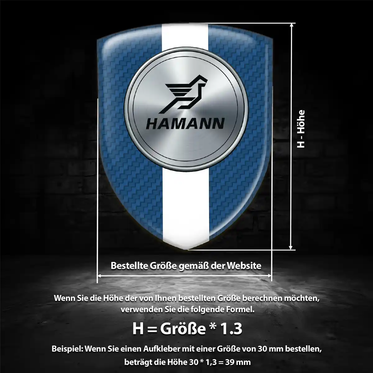 Hamann Emblem Edles Design