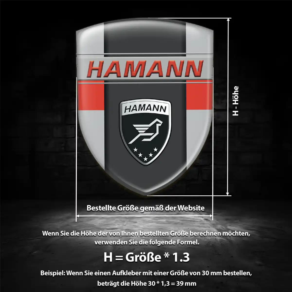 Hamann Emblem Elegantes Design