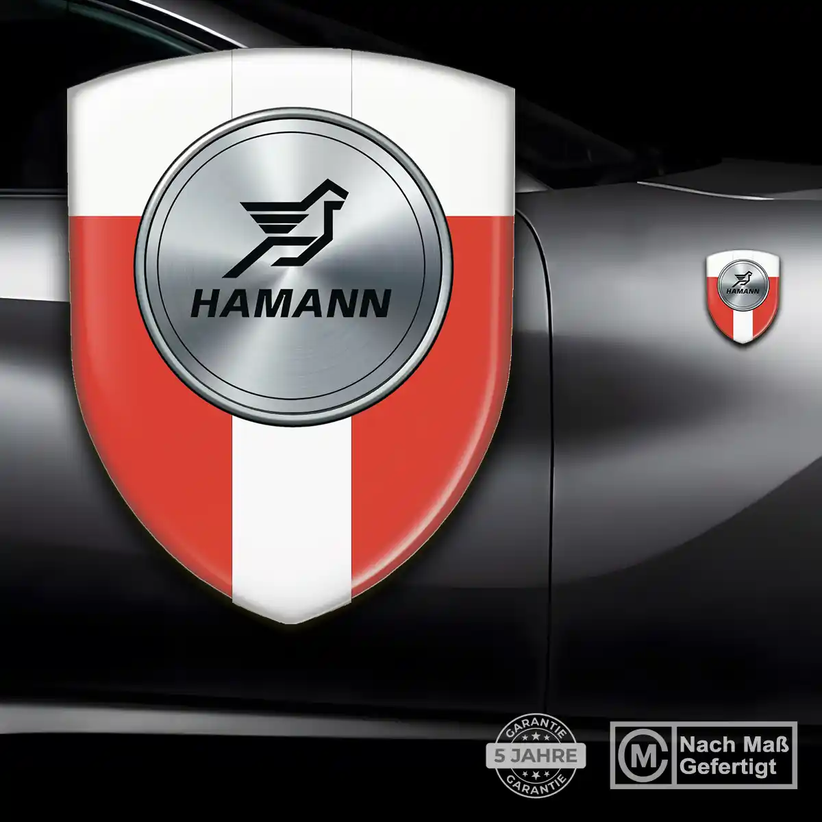 Hamann Emblem Hochwertiges Harz