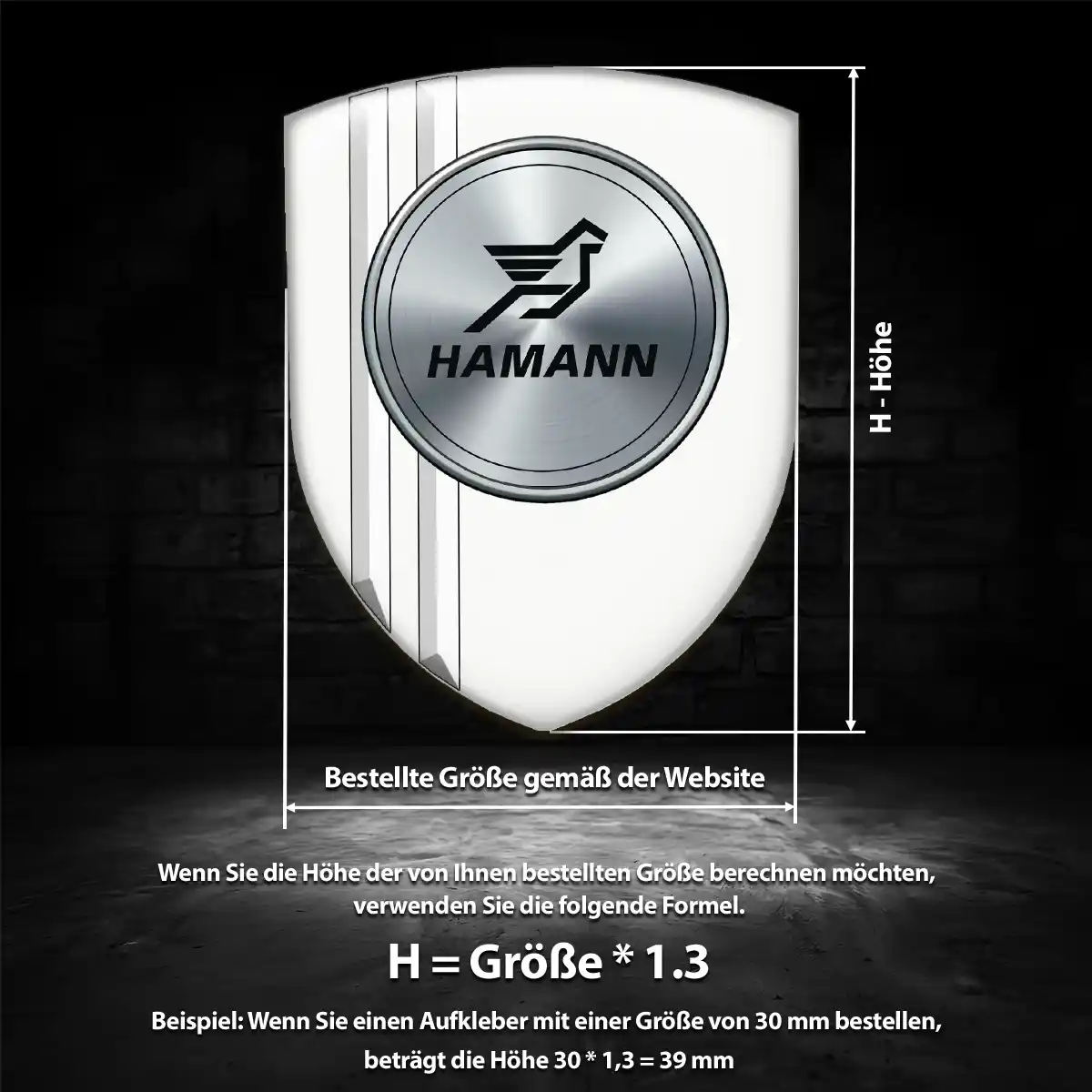 Hamann Emblem Limitierte Auflage