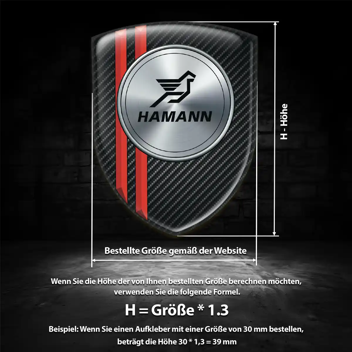 Hamann Emblem Modernes Design