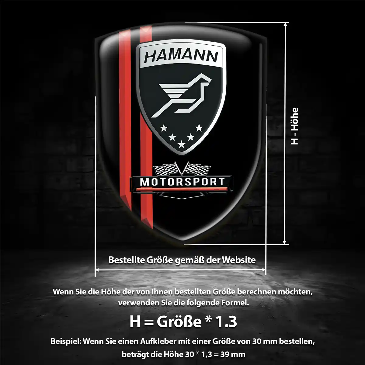 Hamann Emblem Spitzenqualität