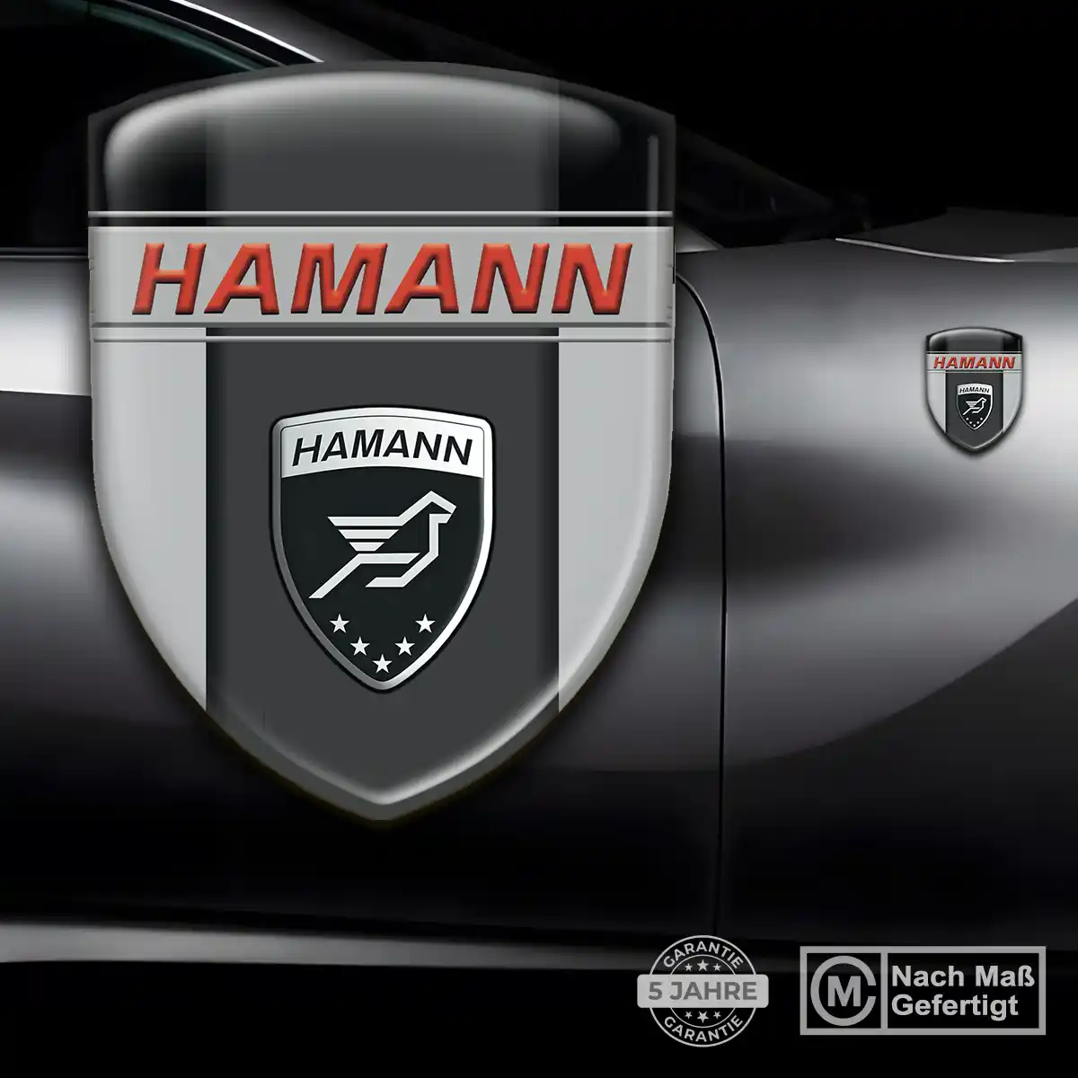 Hamann Emblem Wappen Anspruchsvolles Design