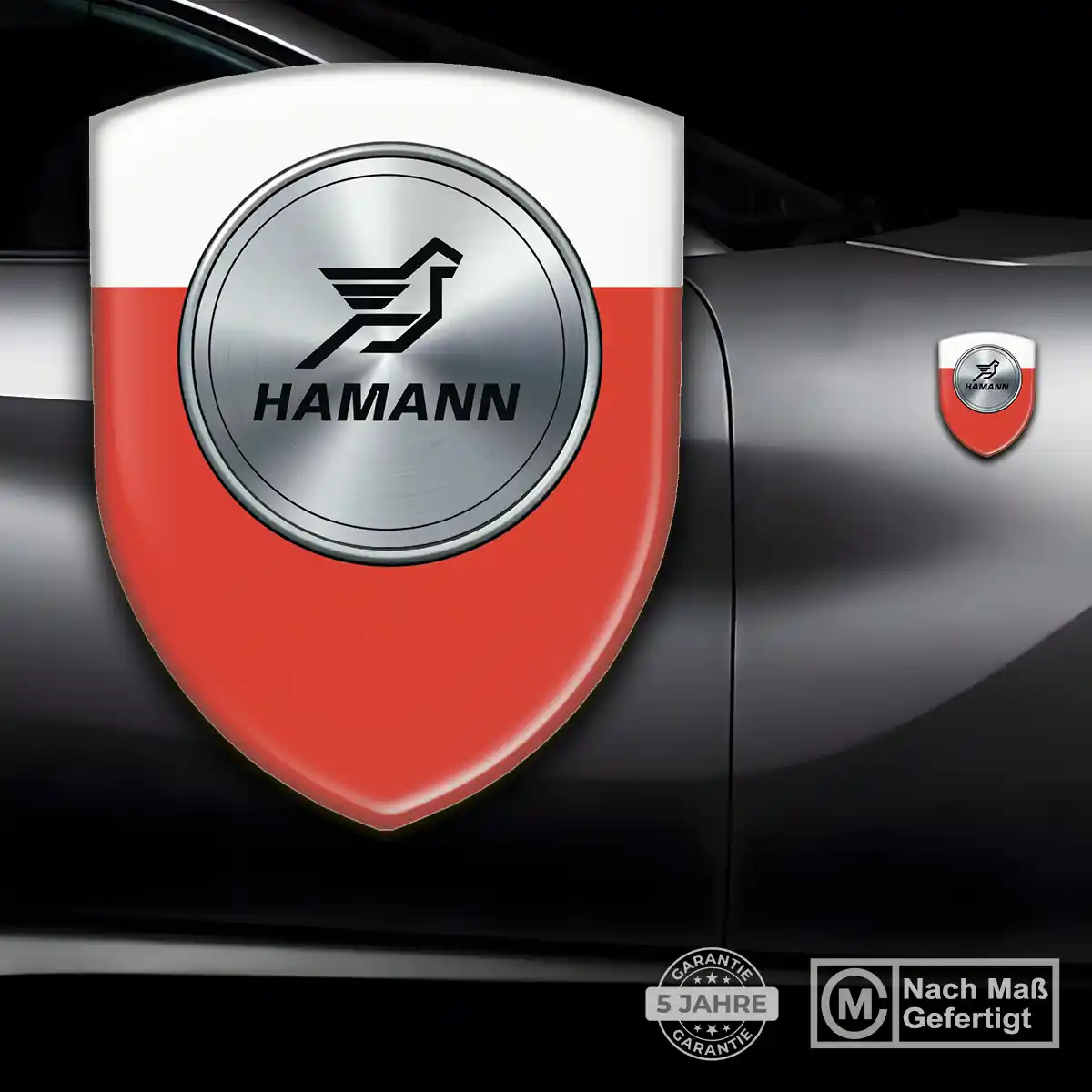 Hamann Emblem Wappen Aufkleber Auto Überzeugende Qualität
