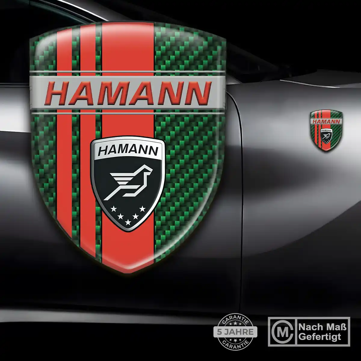 Hamann Emblem Wappen Aufkleber Auto Elegantes Design