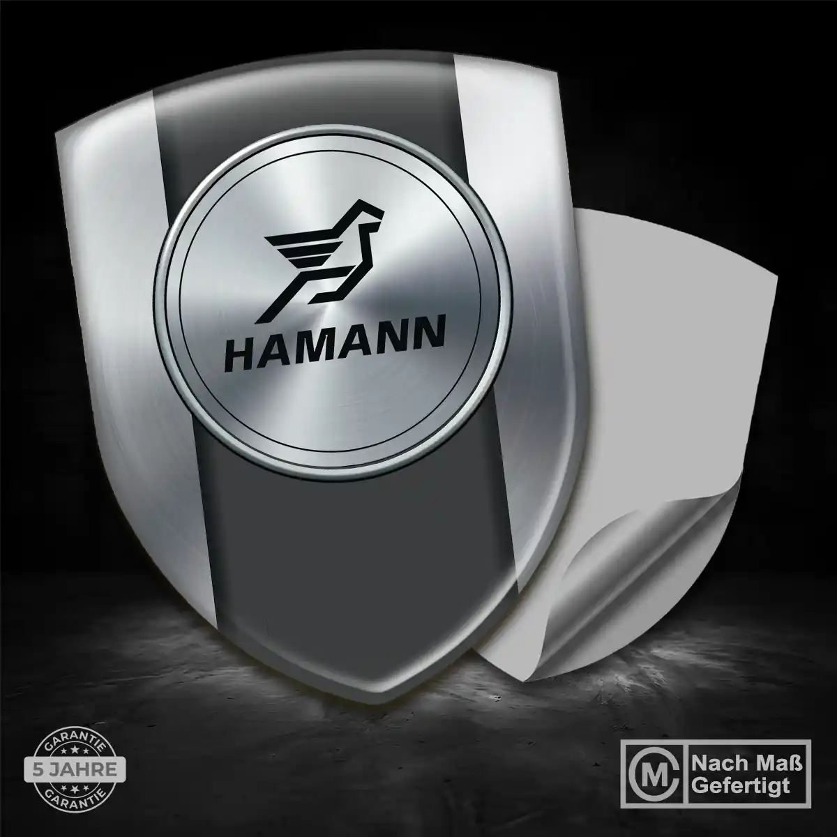 Hamann Emblem Wappen Aufkleber Auto Exterieurdesign