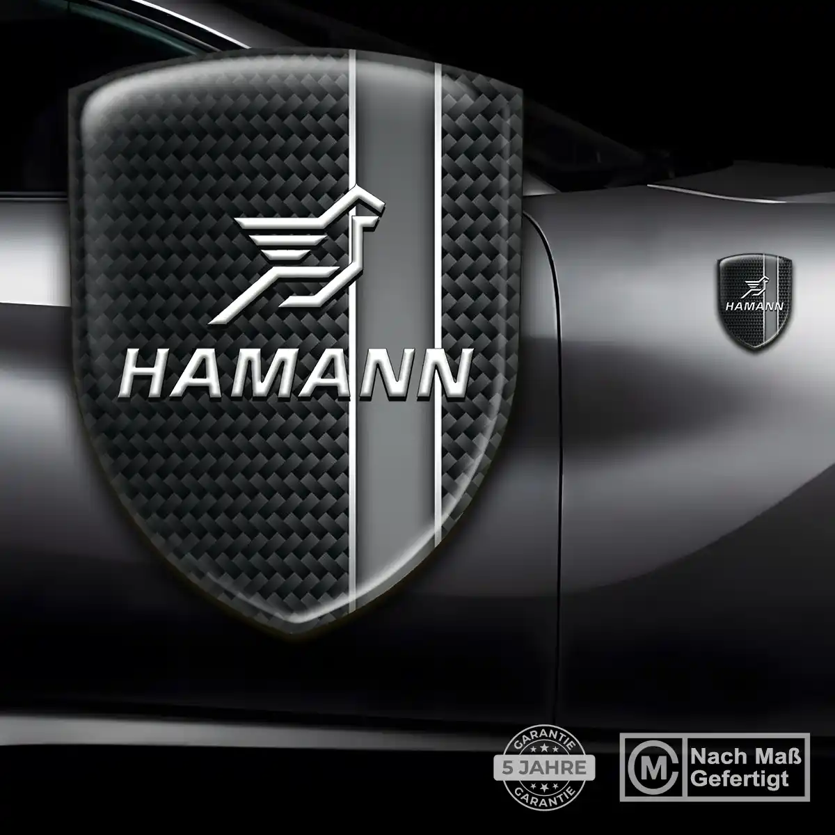 Hamann Emblem Wappen Aufkleber Auto Hohe Qualität