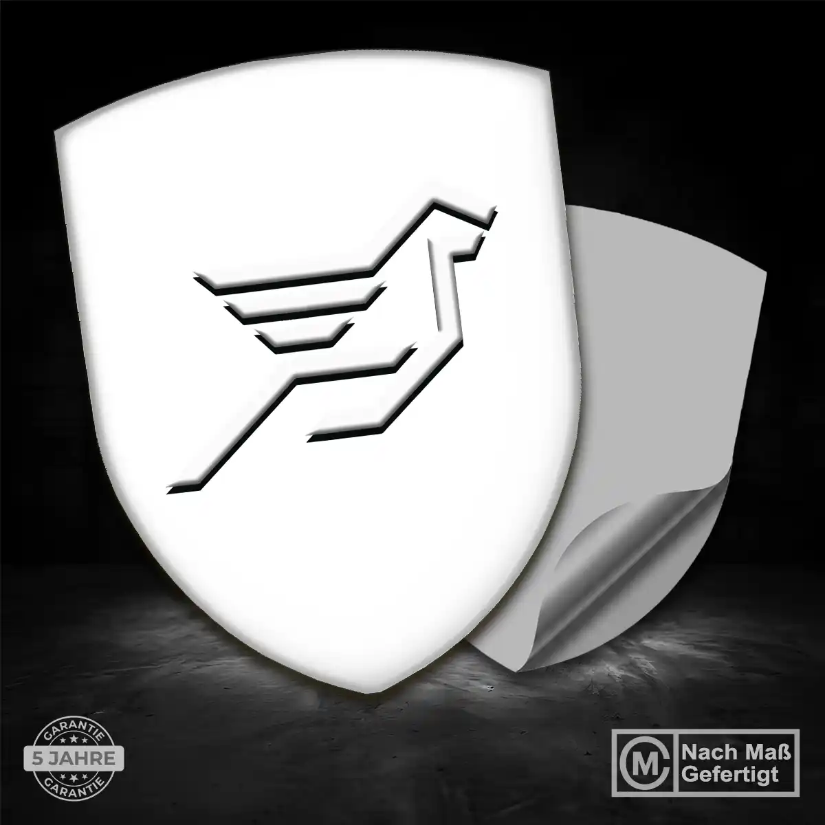 Hamann Emblem Wappen Aufkleber Auto Interieurdesign
