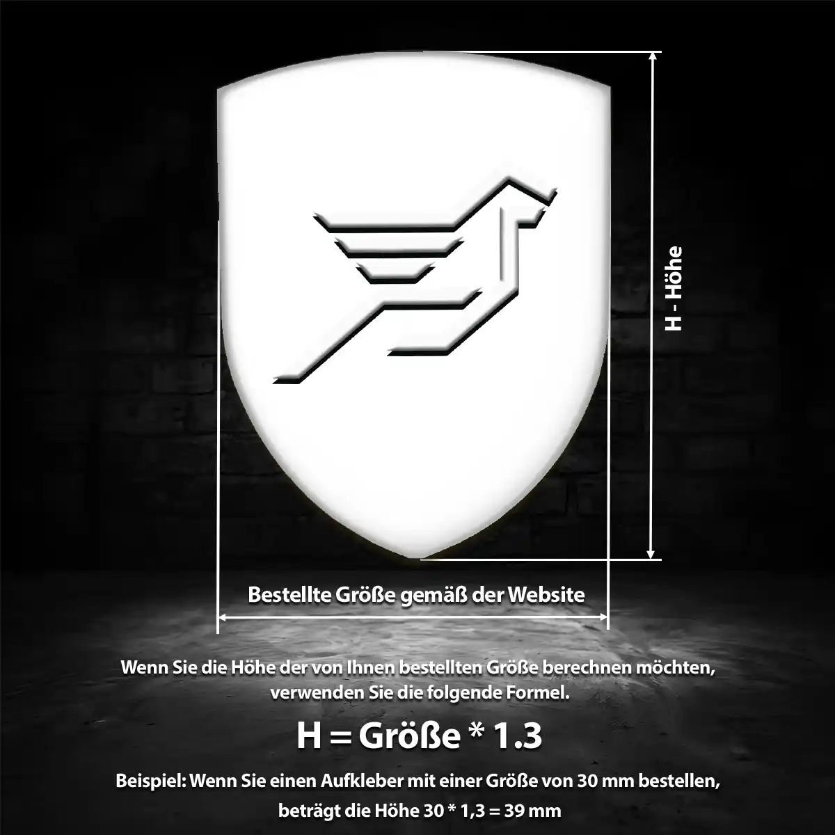 Hamann Emblem Wappen Aufkleber Auto Interieurdesign