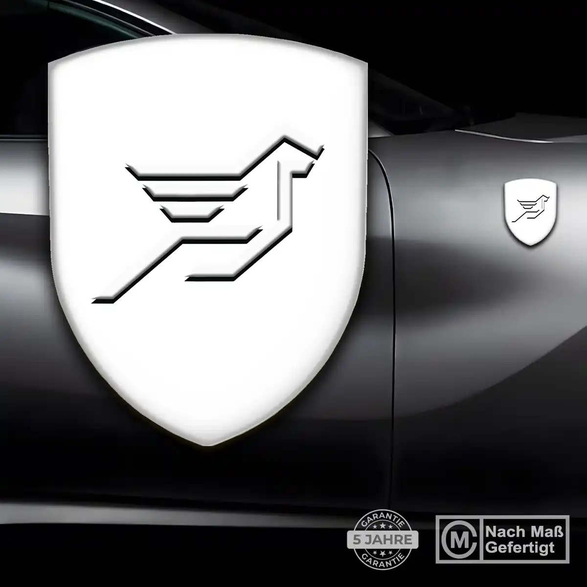 Hamann Emblem Wappen Aufkleber Auto Interieurdesign