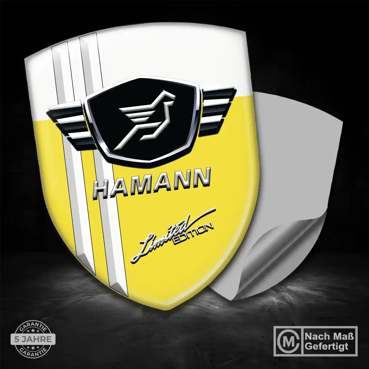 Hamann Emblem Wappen Aufkleber Auto Modernes Design