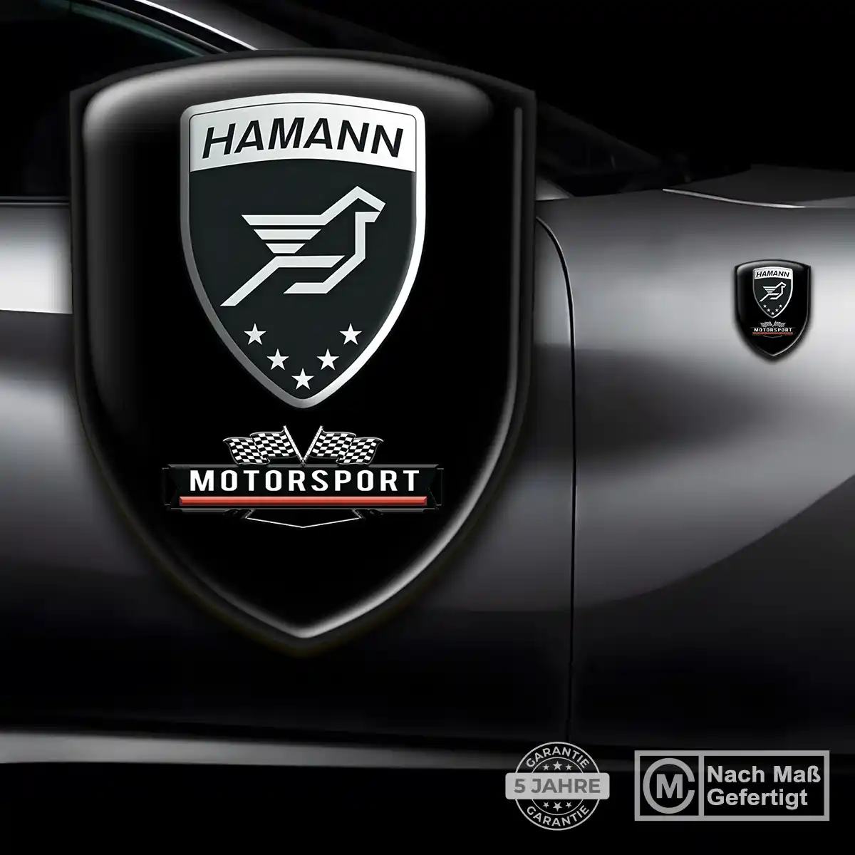 Hamann Emblem Wappen Aufkleber Auto Stilvolles Design