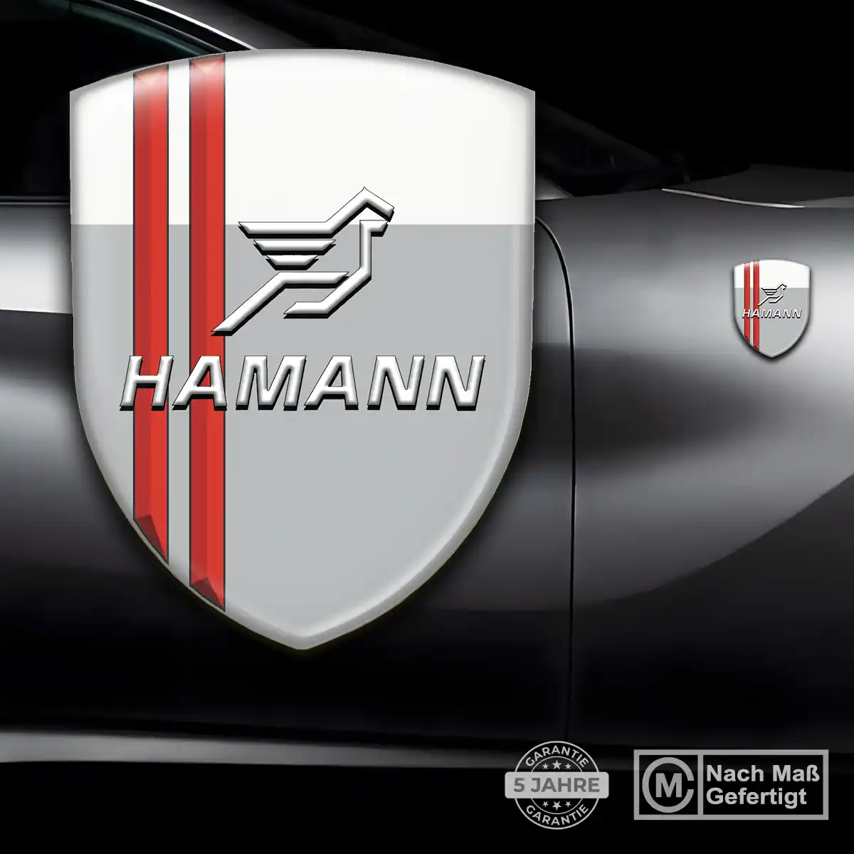 Hamann Emblem Wappen Aufkleber Auto Tuningfahrzeug