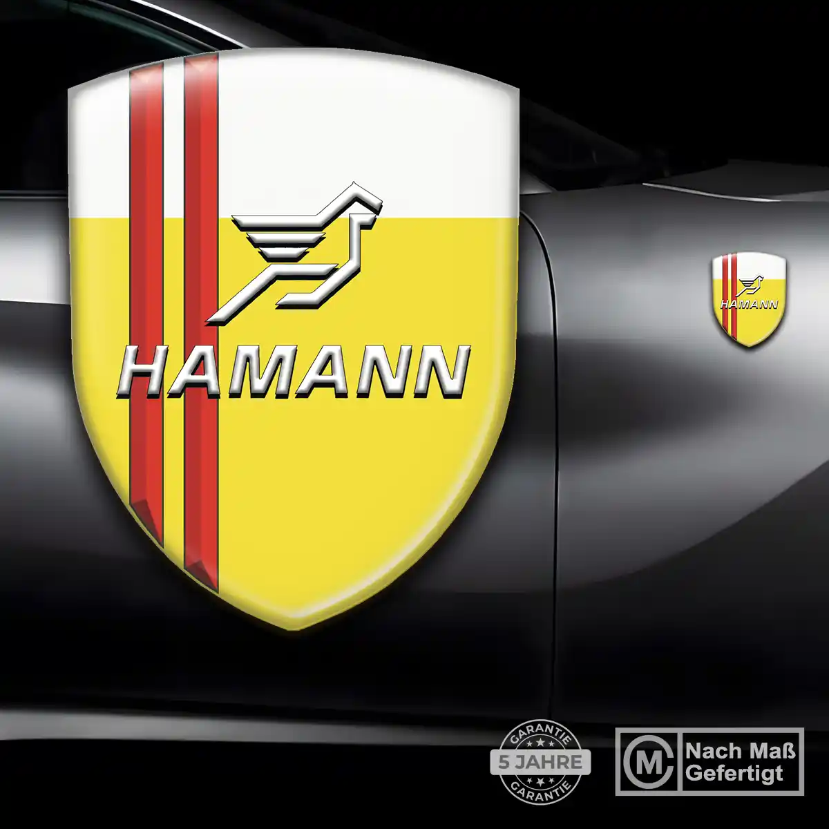 Hamann Emblem Wappen Aufkleber Edles Design