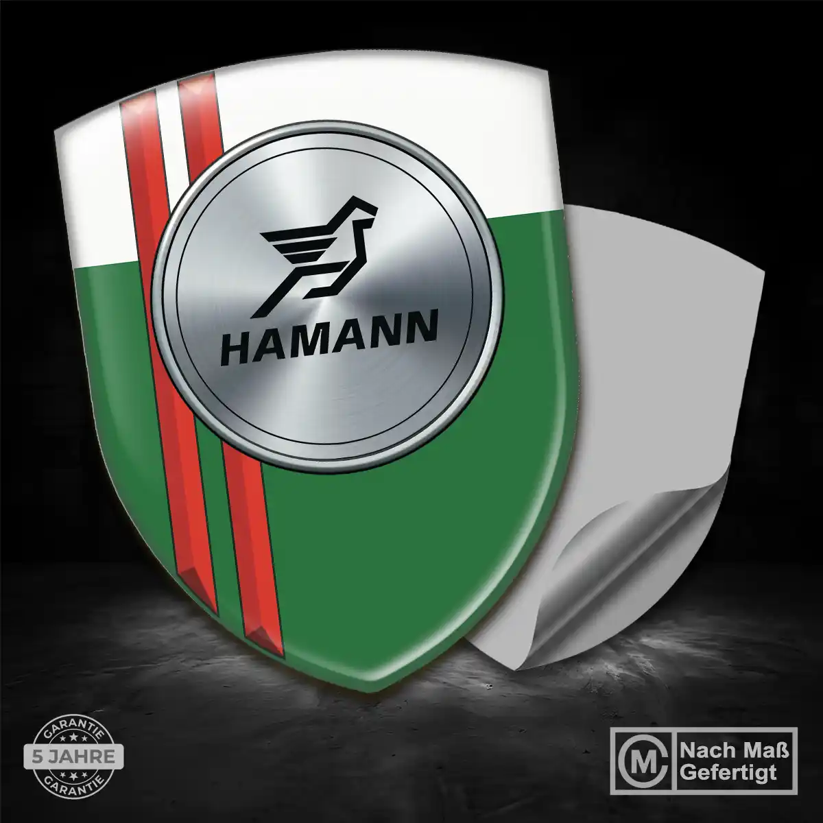 Hamann Emblem Wappen Aufkleber Höchste Qualität