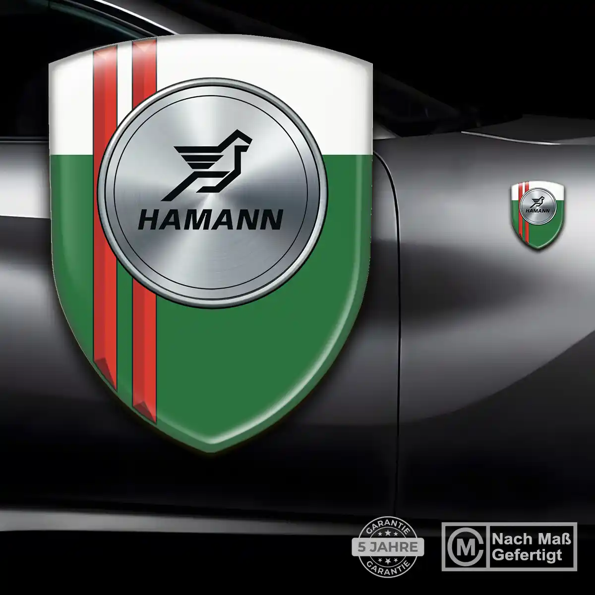 Hamann Emblem Wappen Aufkleber Höchste Qualität