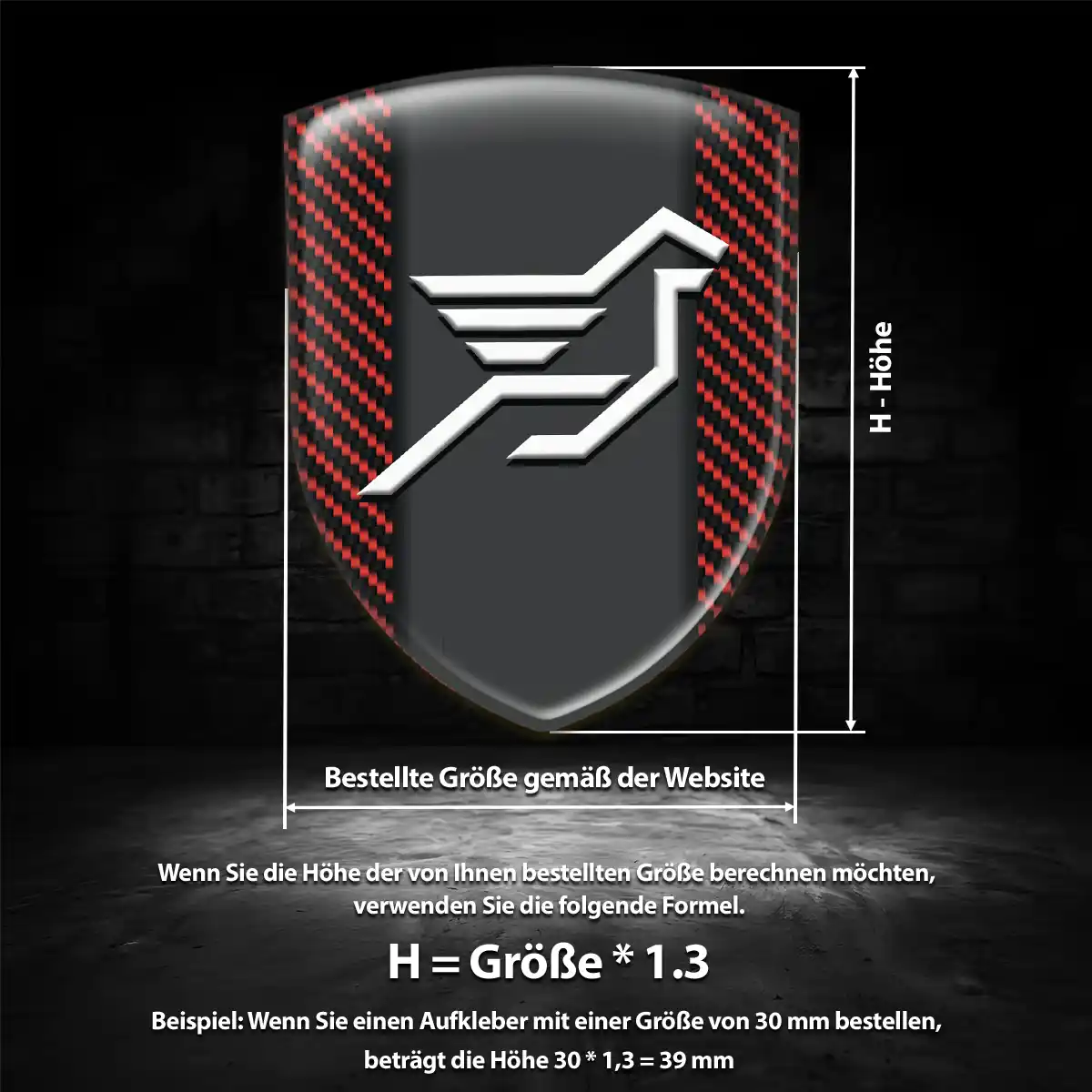 Hamann Emblem Wappen Aufkleber Hohe Qualität