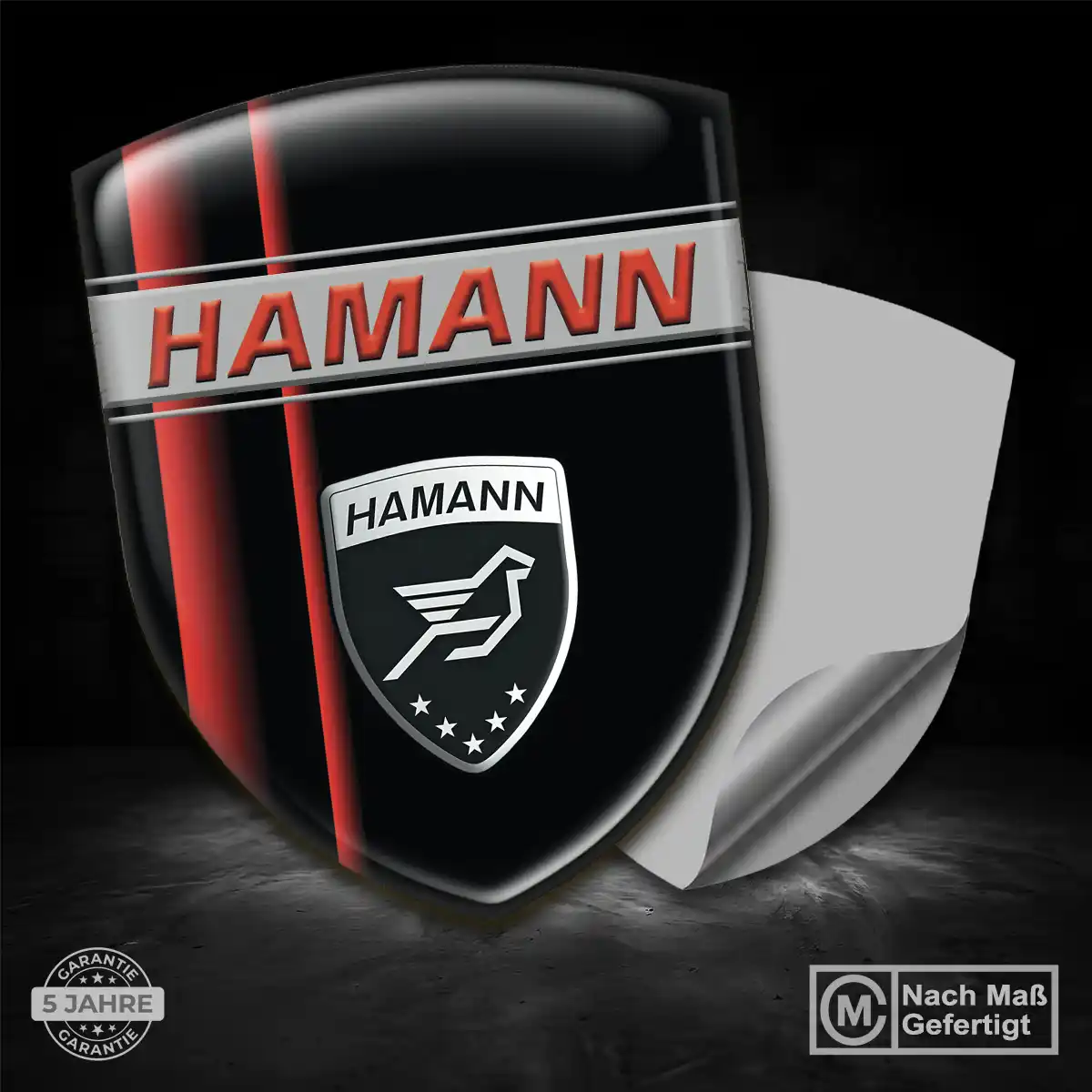 Hamann Emblem Wappen Aufkleber Limitierte Auflage