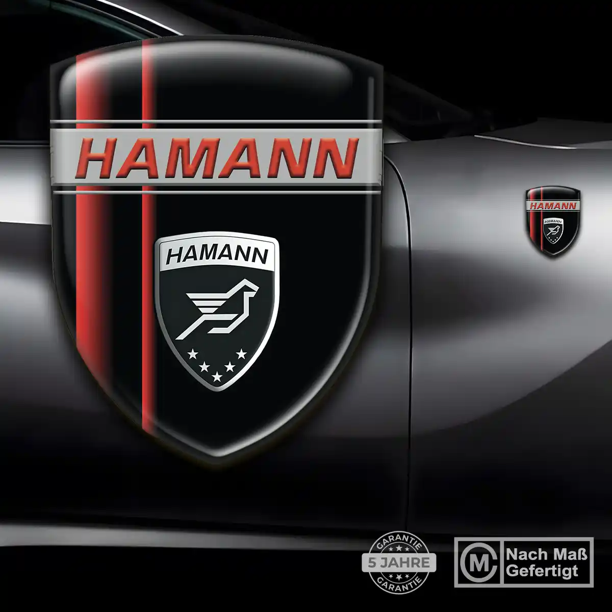Hamann Emblem Wappen Aufkleber Limitierte Auflage