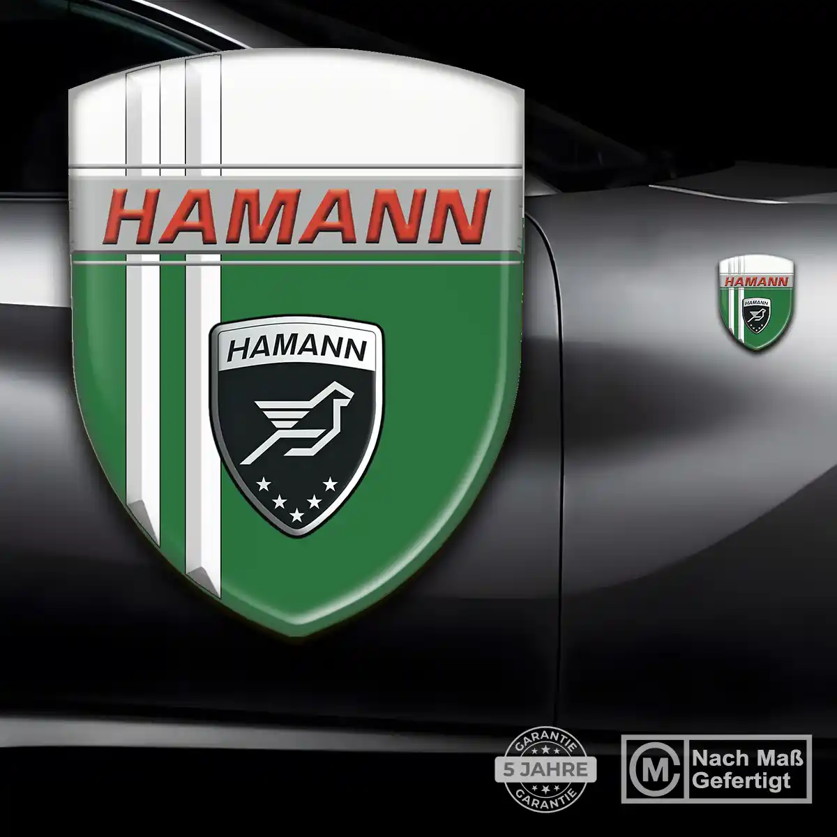 Hamann Emblem Wappen Aufkleber Premium-Edition