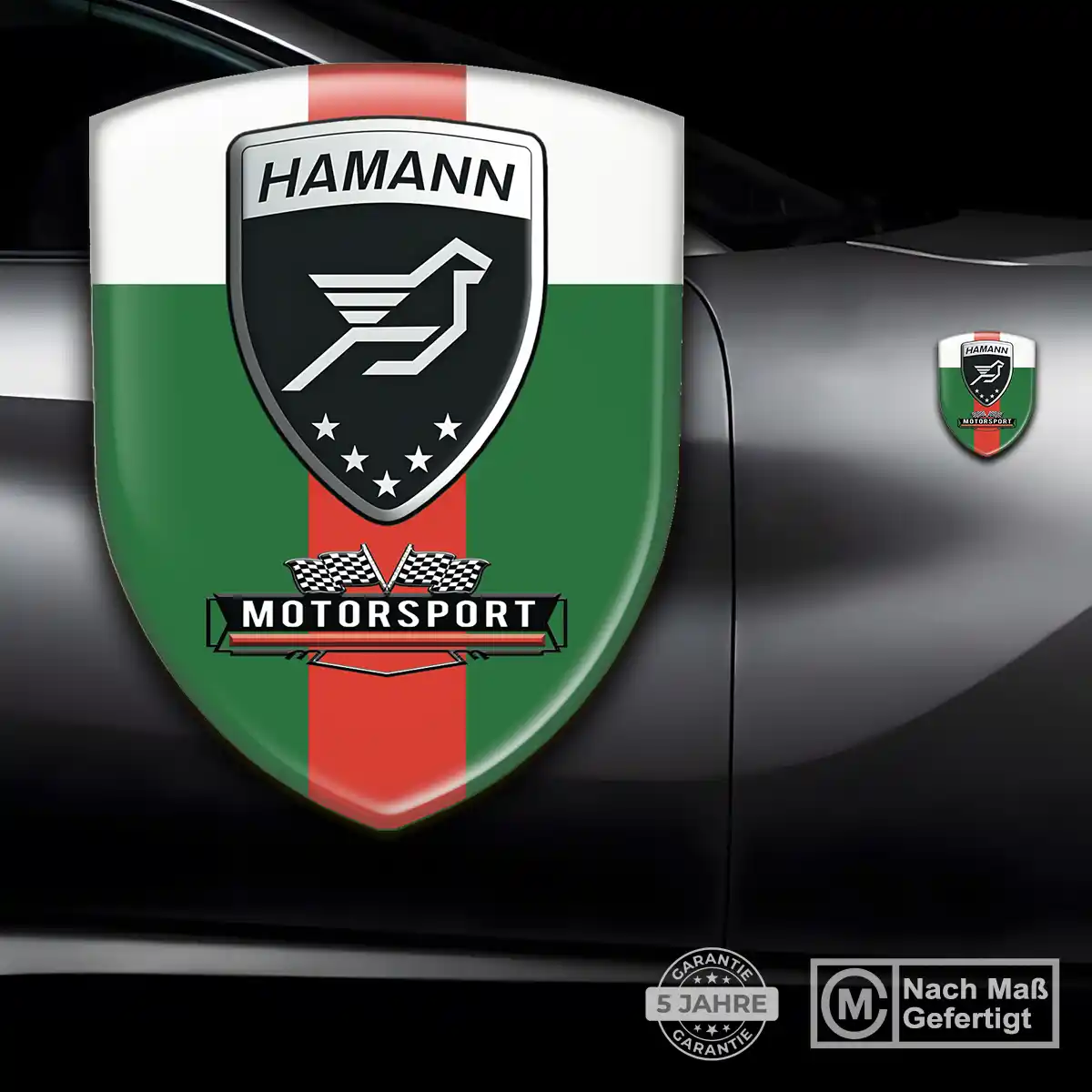 Hamann Emblem Wappen Auto Ausdrucksstarkes Design