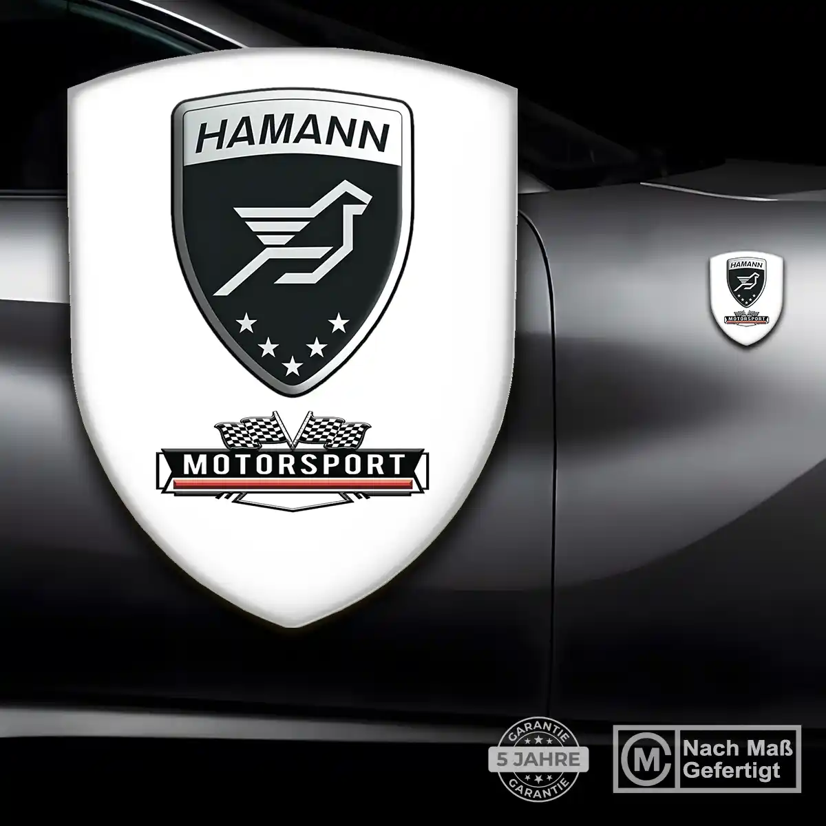 Hamann Emblem Wappen Auto Erstklassige Qualität